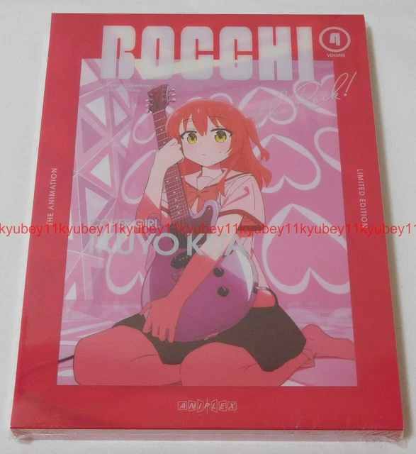 New BOCCHI THE ROCK Vol.4 First Limited Edition DVD Soundtrack CD Booklet Japan