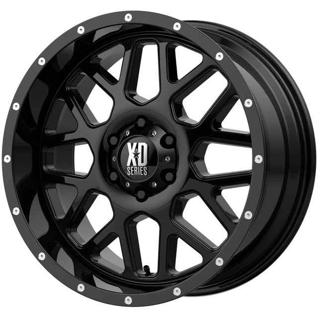 XD Series XD820 Grenade 20x9 5x5.5" +18mm Gloss Black Wheel Rim 20" Inch