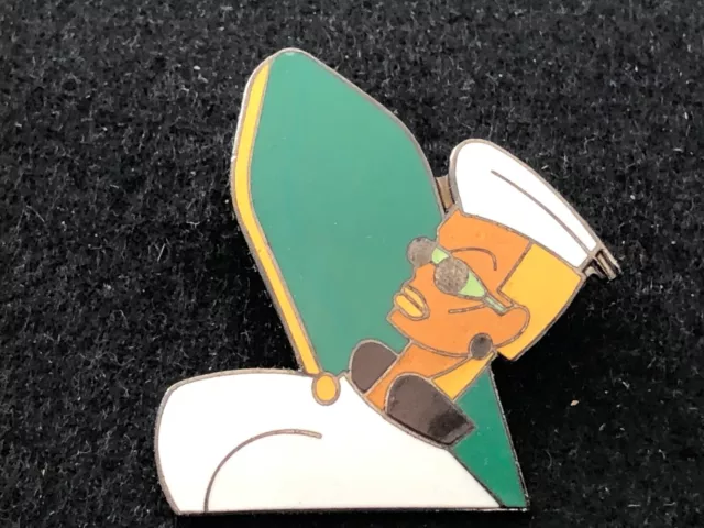 pins pin BADGE BD ART SAGGAY FRANCOIS THOMAS STAN CAIMAN SURF VERSION NOIR