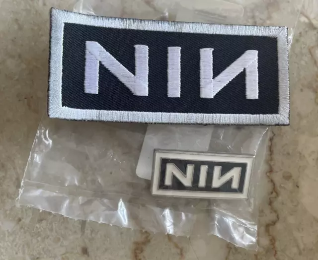 NIN Nine Inch Nails Pin & Patch