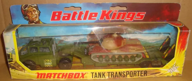 Matchbox tank transporter on sale