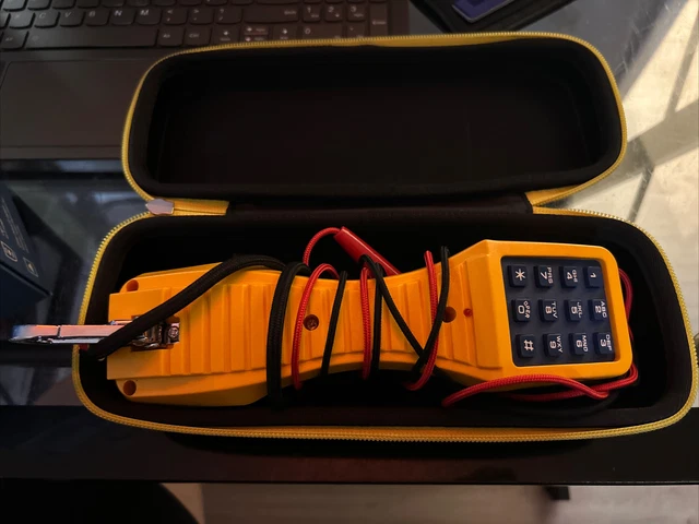 Fluke Networks TS52 PRO Telephone Test Kit   TS52Pro Lineman Service Phone
