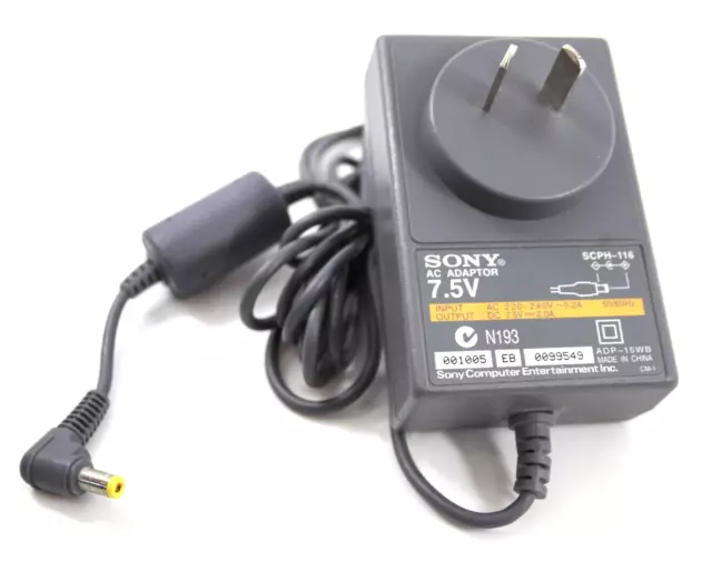 Genuine, Official Sony  PSOne AC Adaptor 7.5V - SCPH-116