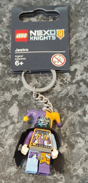 LEGO JESTRO NEXO Knights Mini Figure Keyring 853663 BNWT