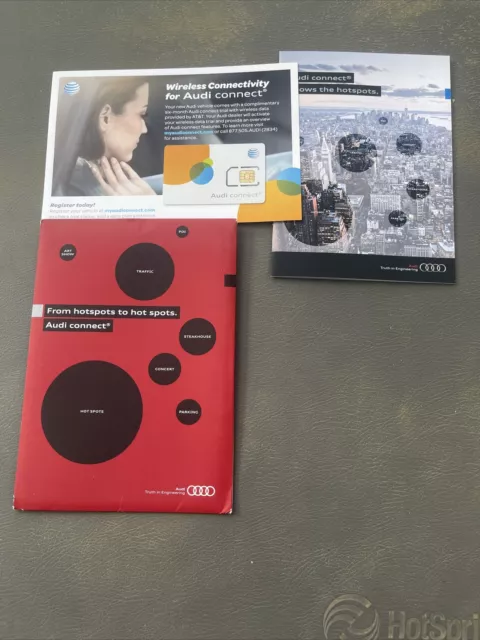 AUDI CONNECT AT&T SIM CARD Fast Ship