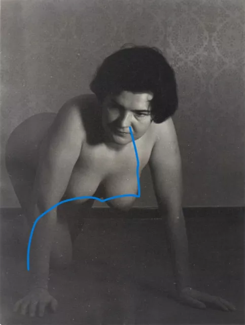 Vintage  Private Amateur  Nude Photo Nu Allemagne  Akt Foto 1950