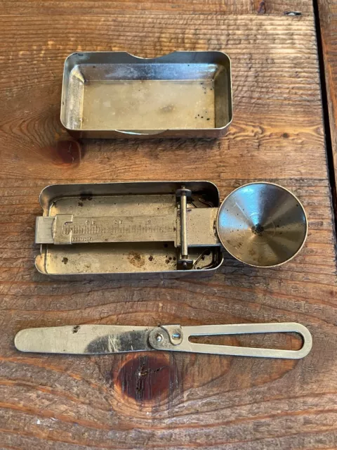 VTG Antique Dr Fitch's Prescription Scale Pat.1885. Item #160