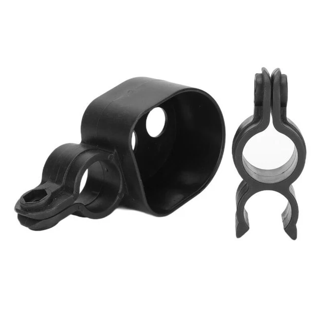2 x Stock-Clip für Gehstock, Rollstuhl, Rollator – einfache Befestigung – NEU