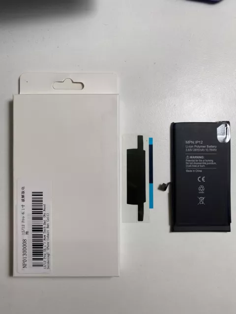 Batteria Iphone 12 / 12 Pro - No Messaggio Errore - Non Necessita Saldature