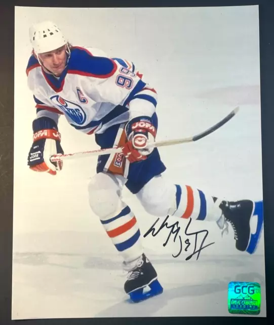 Wayne Gretzky Edmonton Oilers Auto / Signed 8x10 Photo Pic