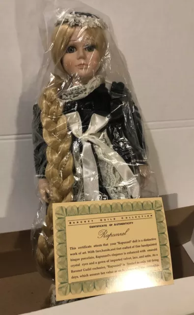 Baronet Guild Collection "Rapunzel" Duck House Porcelain Doll