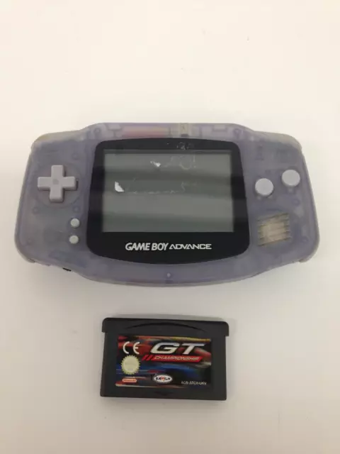 NINTENDO GAMEBOY ADVANCE 2000 Clear Case GT Championship Game