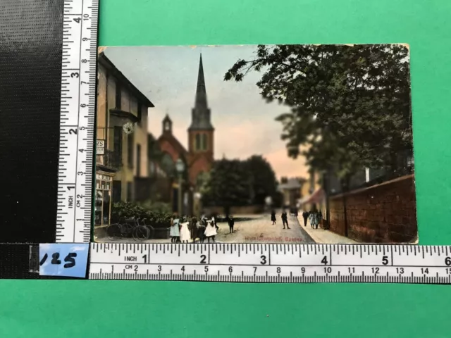 Hurstpierpoint Sussex postcard posted to 5 Clermont Road Preston Park Brighton