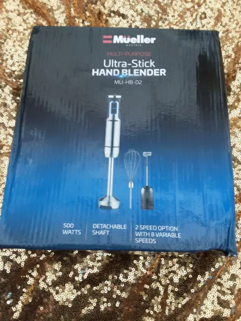 Mueller Ultra Stick Hand Blender MU-HB-02 NEW