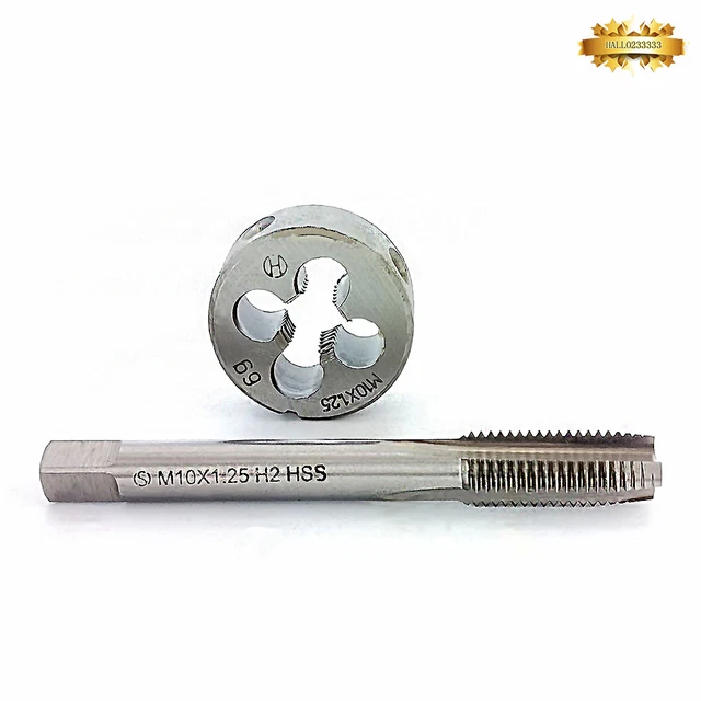 tap M10×1.25+ Die M10×1.25 Threading Superior quality HSS Right Hand tap die