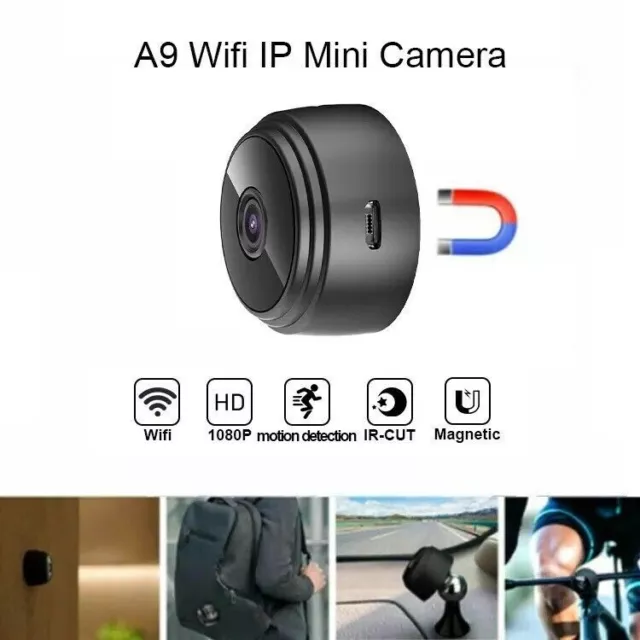 Mini-Kamera 1080P Überwachungskamera Außen WiFi Magnetische Nachtsicht Camera
