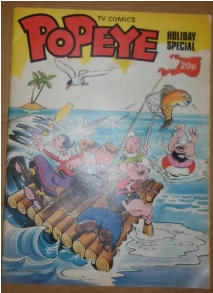 Popeye Holiday Special 1975 [TV Comic]