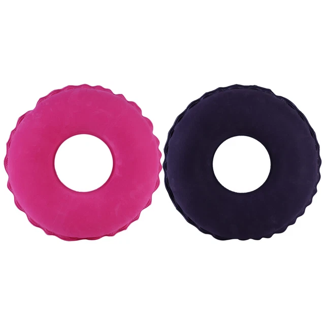 Alfombra inflable para silla de rosquilla cojín antidecubitu de PVC para silla de ruedas de viaje