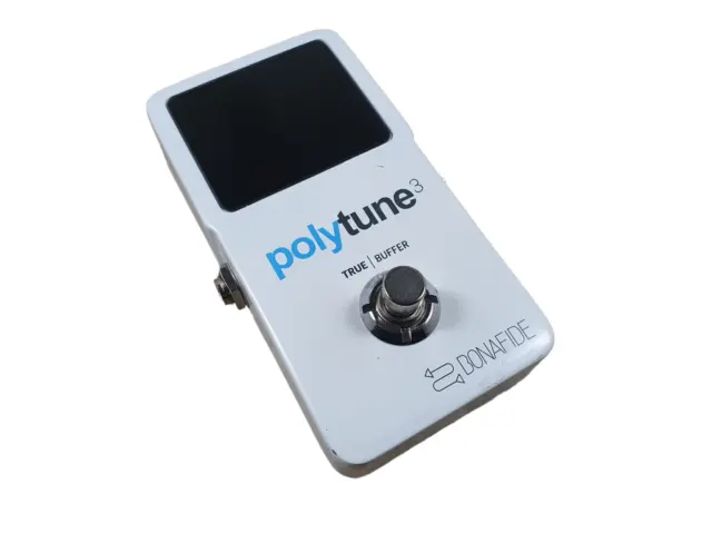 TC Electronic PolyTune 3 True Bypass Polyphonic Guitar Tuner Pedal