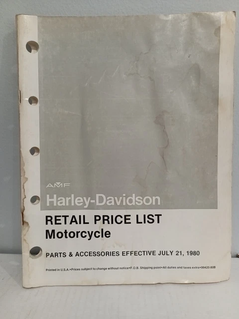 harley davidson price motorcycle