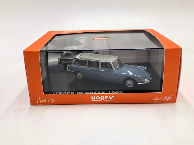 LES MINIATURES DE NOREV Citroën Break ID 19 Vert sans boite 1/43