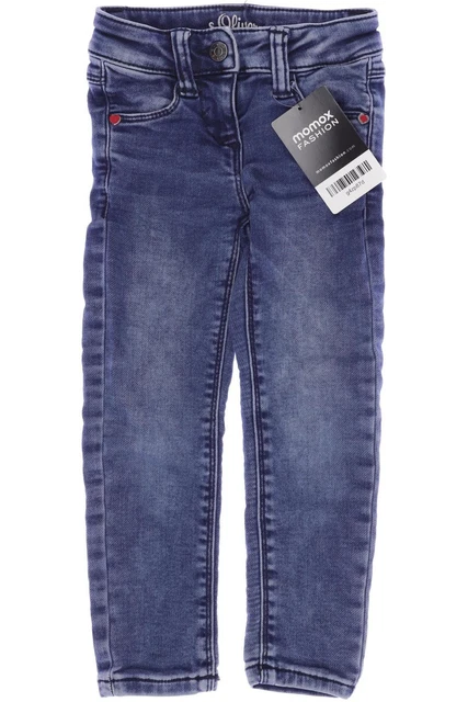 s. Oliver jeans pantaloni ragazza denim taglia EU 92 elastan, senza etichetta blu #g4zp87d
