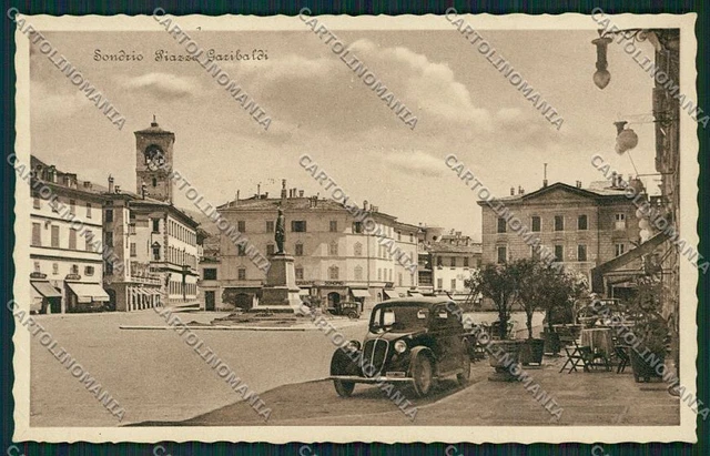Sondrio città cartolina QQ7382