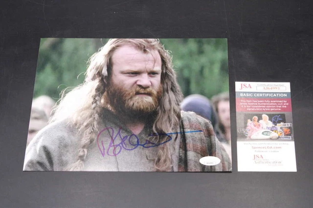 Brendan Gleeson Signed 8x10 Photo Braveheart Autograph JSA COA D8632