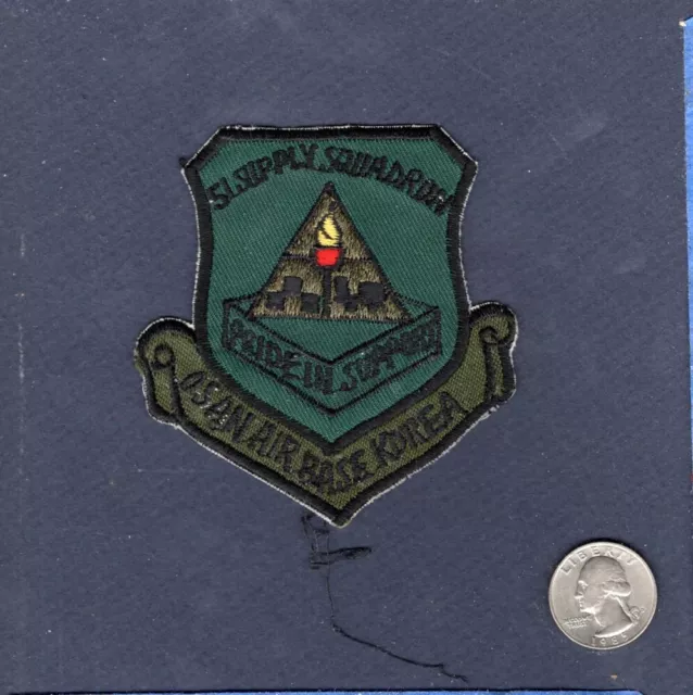 Osan Aria Basamento Corea Fornire Squadrone USAF Stinto Squadrone Toppa
