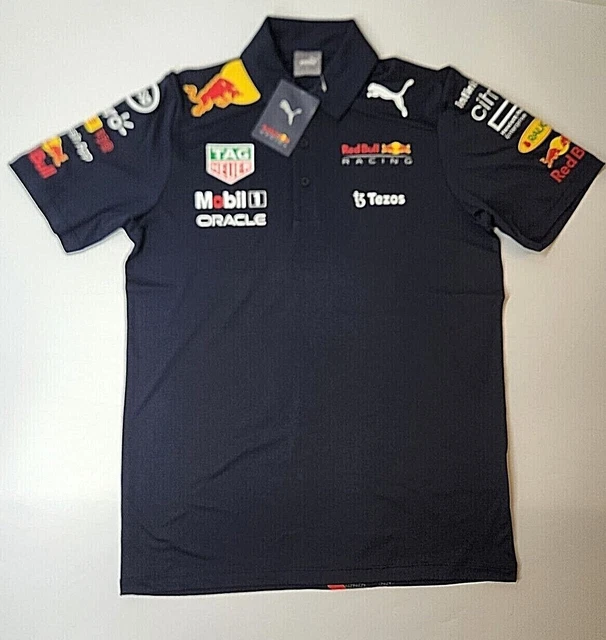 RED BULL RACING Team Men's Polo Puma F1 2022 New S-2XL 763265_01 $110. 