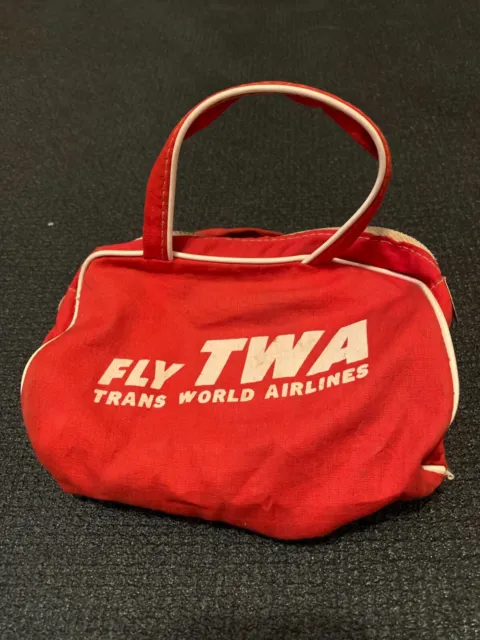 Trans World Airlines TWA Toy Bag Souvenir