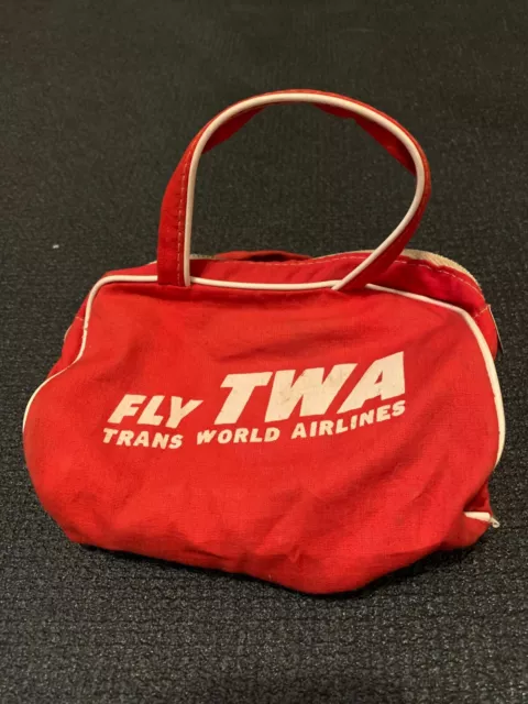 Trans World Airlines TWA Toy Bag Souvenir