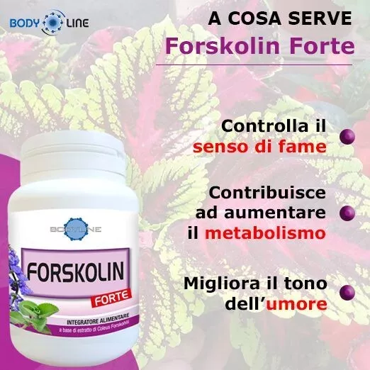 FORSKOLIN FORTE OFFERTA 2 CONF. COLEUS per PERDITA DI PESO. Forskolina Active 2