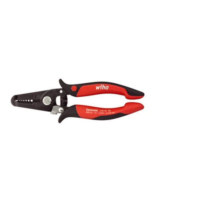 Pinza spelacavi 0.81 fino a 2.59 mm� 10 fino a 20 Wiha Per tenere 33471