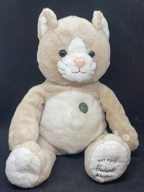 HARRODS MY FIRST Kitten Plush Soft Toy Cat £13.99 - PicClick UK