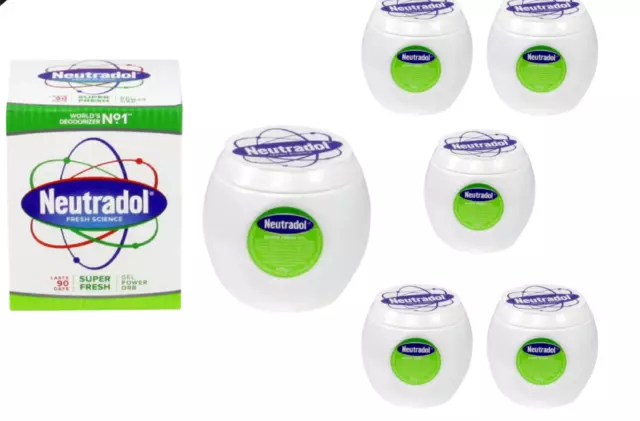 Neutradol Gel Odour Destroyer Super Fresh  X6