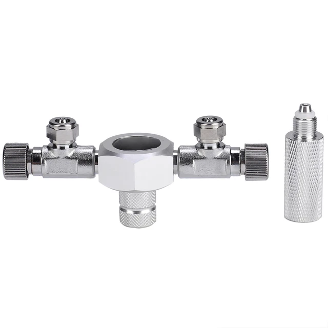 Multi Ways Distributore Regolatore Acquario CO2 Splitter Valve Fish Tank (2 DB3