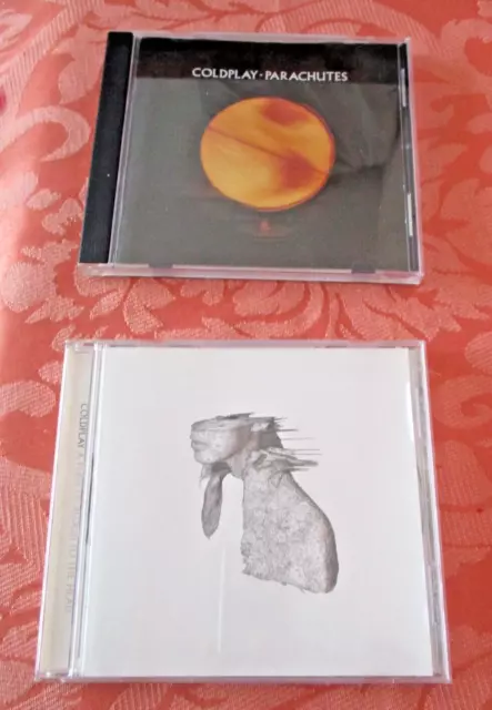 Coldplay - Cd Albums  X 2 - Parachutes 2000 & A Rush Of Blood To The Head 2002