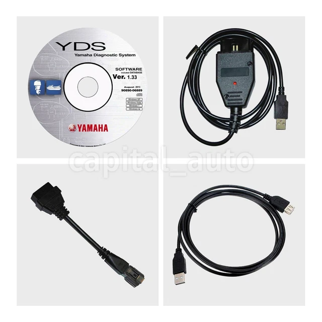 For Yamaha YDS Diagnostic cable set for Outboard / WaveRunner / Jet boat