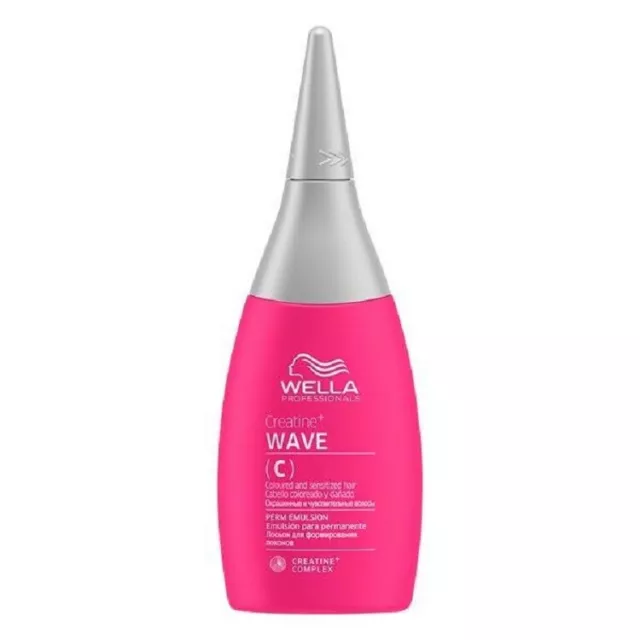 Permanente wella wave C pour Cheveux colorés et sensibilisés 75 ml