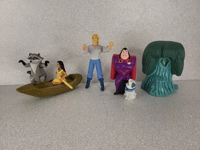 Vintage McDonald's X5 Disney McDonalds Pocahontas Figures Bundle