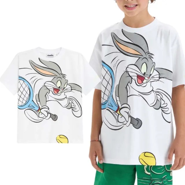 T-Shirt Bambini Diadora 179017 D0227 Looney Tunes