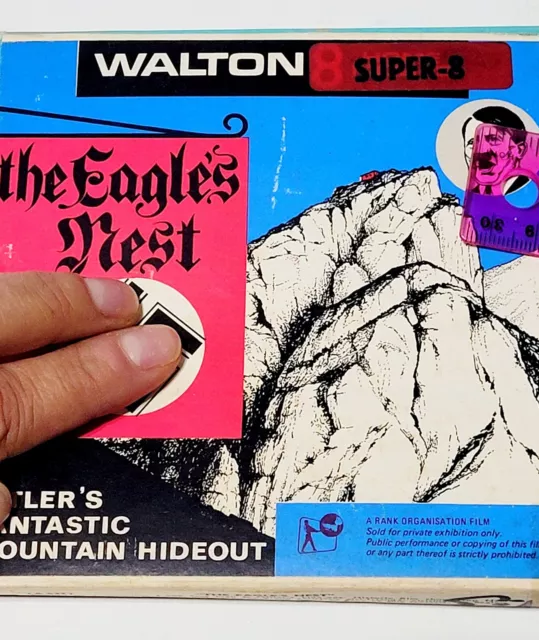 Super 8 Film Reel WWII RARE The Eagles Nest Militaria Collectible Tested Plays!!