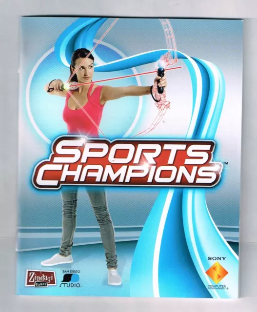 Manual de instrucciones Spots Champions para PlayStation 3 PS3 solamente