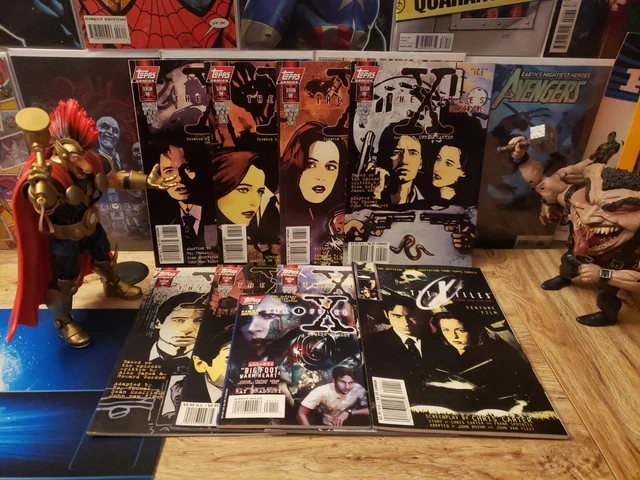 X-Files TPB LOT of 9 Movie Adaptation Fight The Future 1 Topps 1998 topps S 1