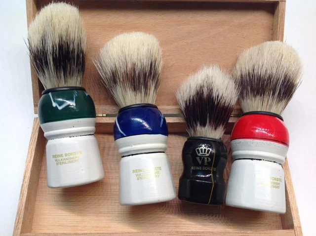 Pennello da Barba Pura Setole Schramm VP - Modello a Scelta 8 CM E 10,5 CM