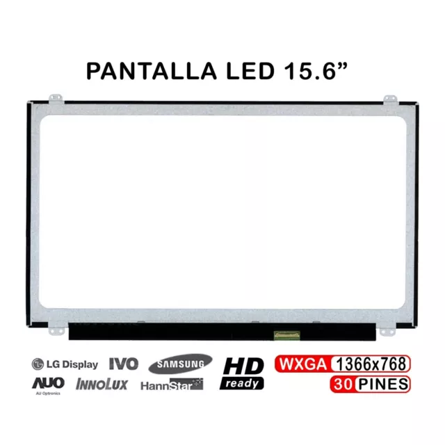 Pantalla Led De 15.6" Para Portátil Nt156Whm-N32 V8.0 Display