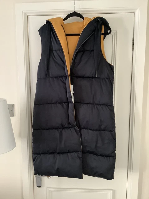 Zara Puffer Vest Zara Gilet Womens Reversible Zara Womens Puffer