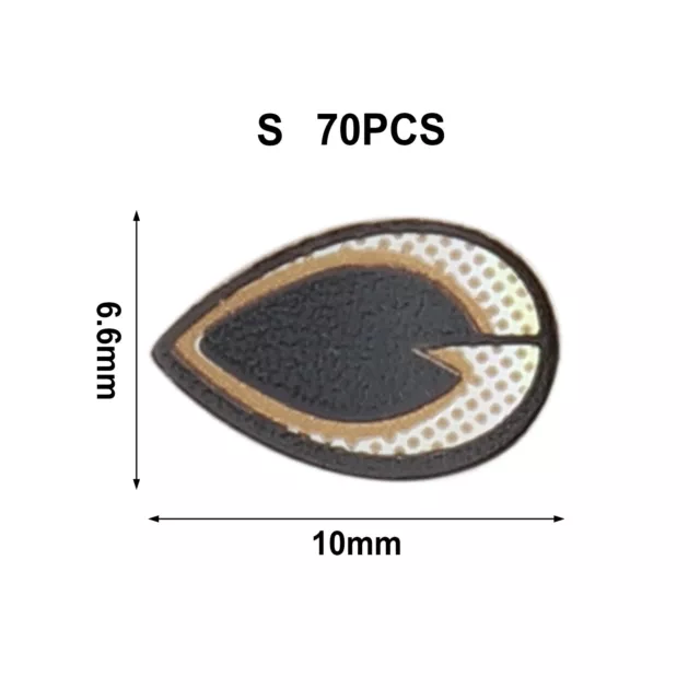 High Quality 2D Fishing Eyes with Sticky Backside for Easy Bait Attracting