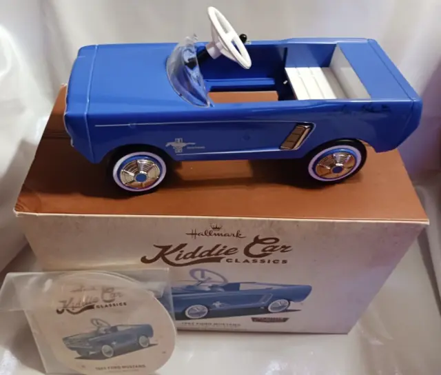 Hallmark Kiddie Car Classics 1965 Ford Mustang Limited Edition; #4271/6000; MIB